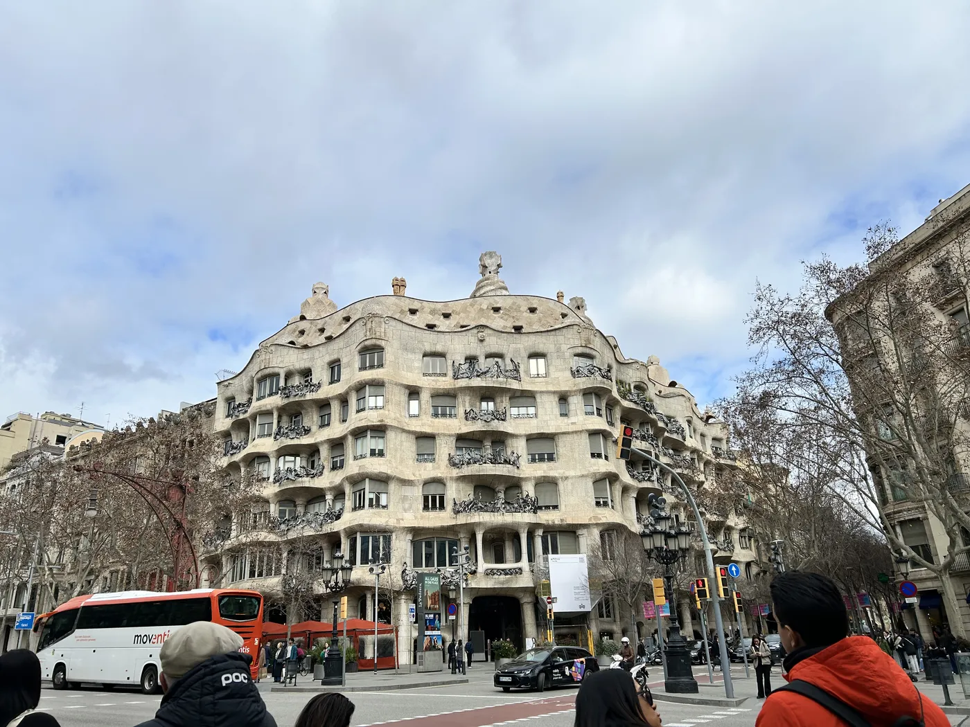 Casa Milà, also called La Pedrera, on Passeig de Gràcia