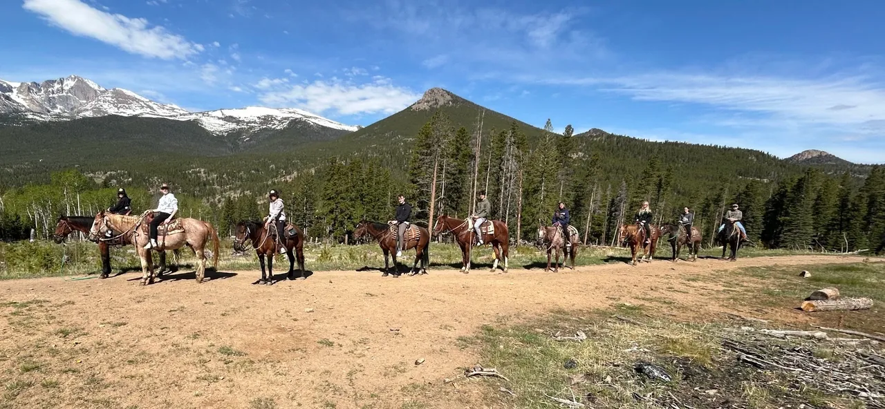 Estes Park Colorado horseback riding