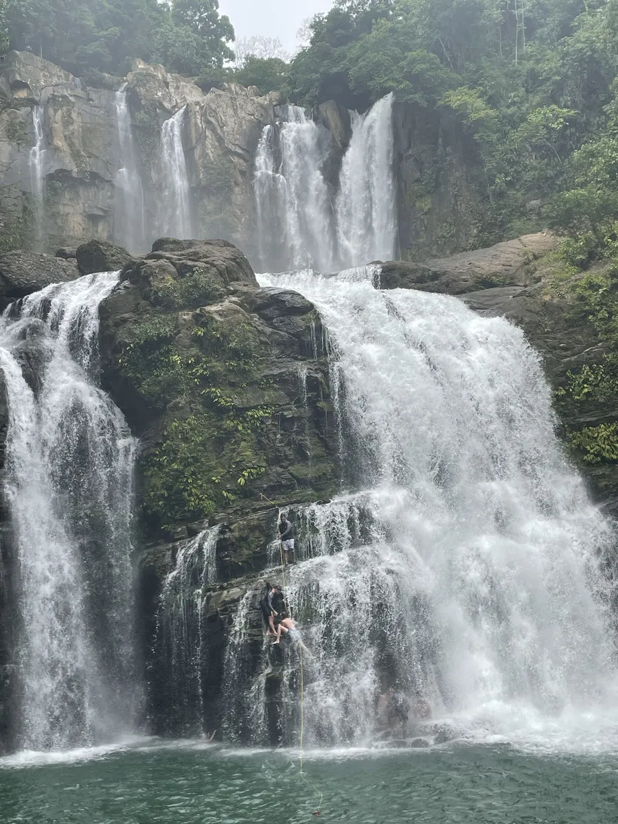 Nauyaca Waterfalls in the Costa Rican jungle