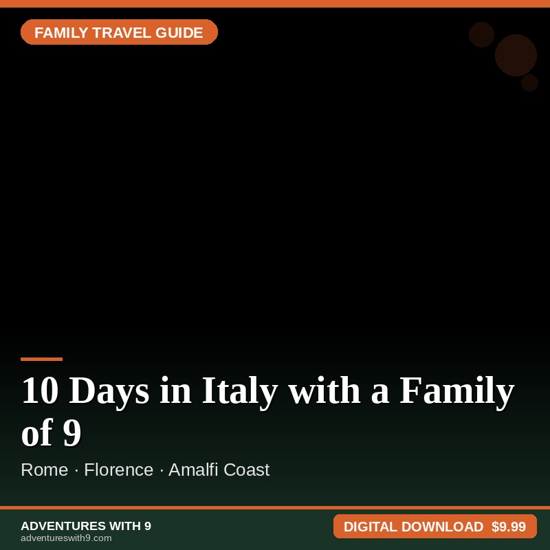 Italy Family Travel Guide