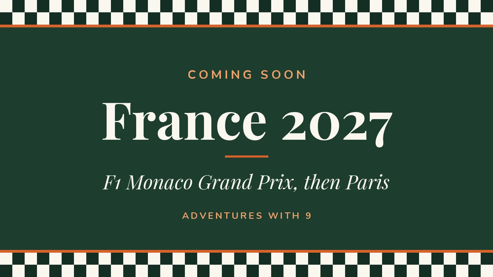 France 2027 coming soon: Formula 1 in Monaco in June 2027, then Paris