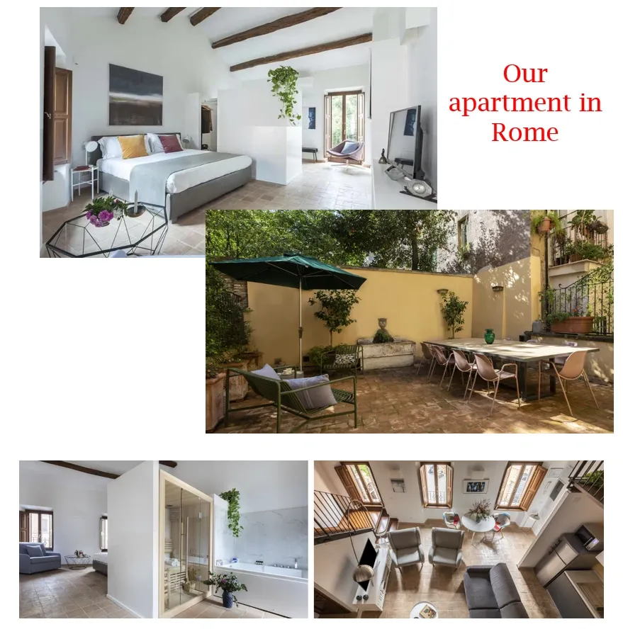 Our apartment at Piazza Margana Palace Rome